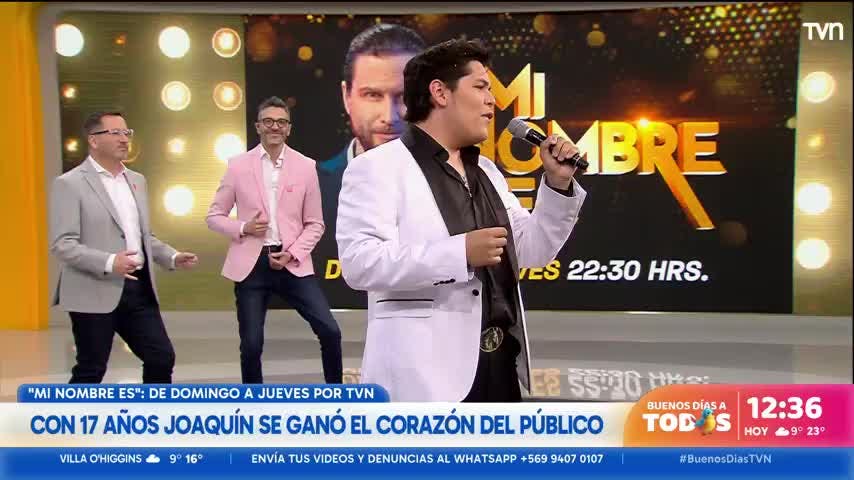 Con 17 años Joaquín encanta como Elvis Presley