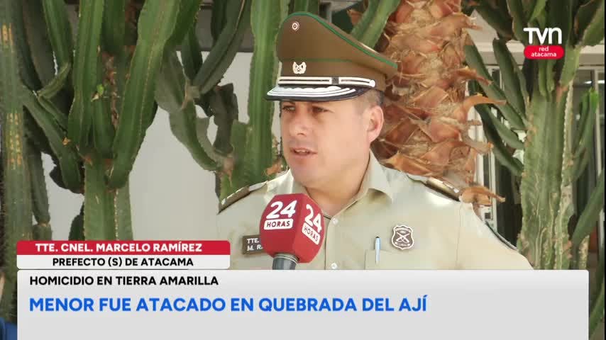 Conmoción por homicidio en Tierra Amarilla