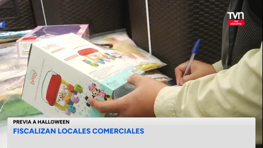 Fiscalizan comercio previo a halloween