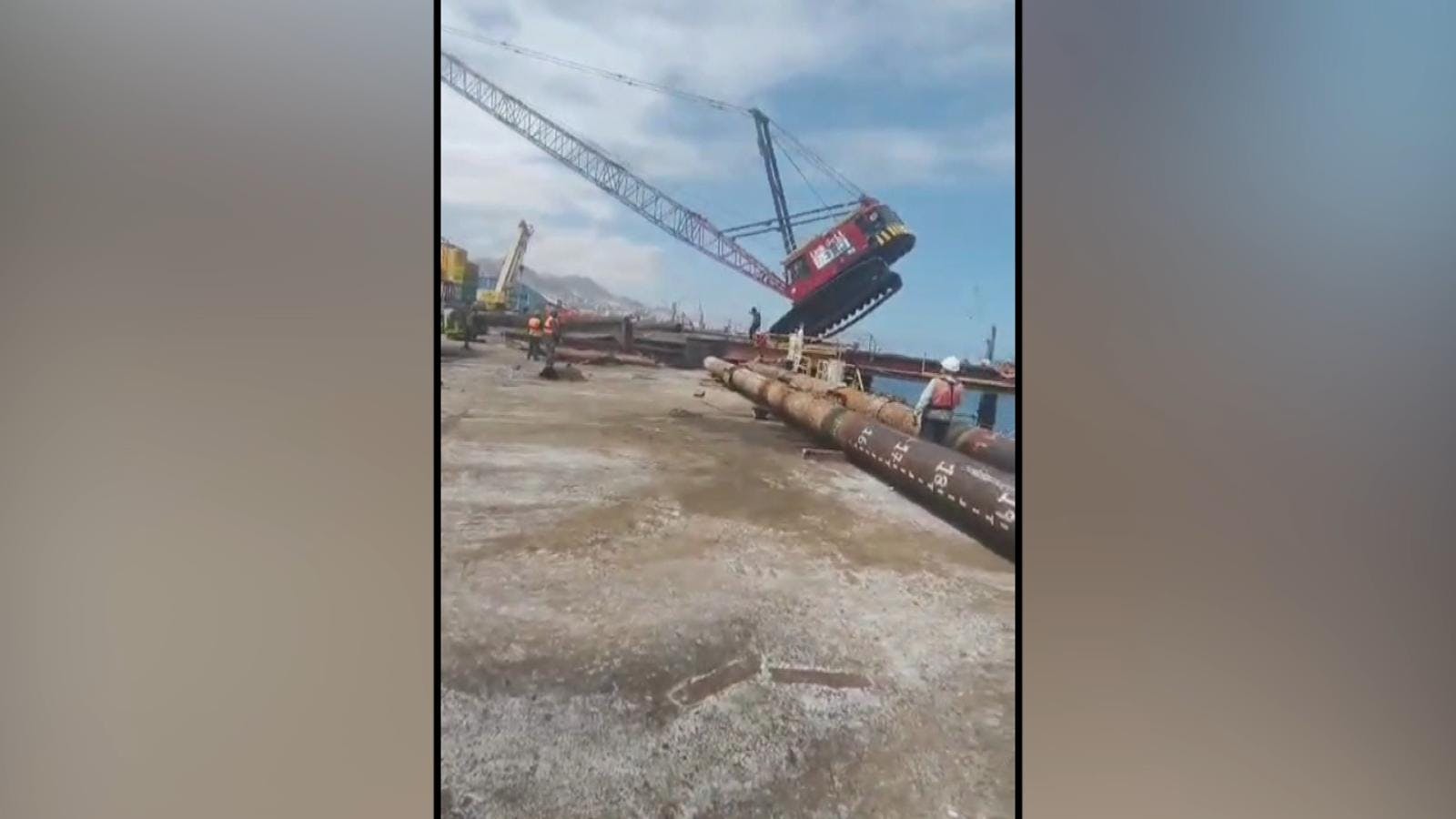 Registran grave accidente de grúa en EPA