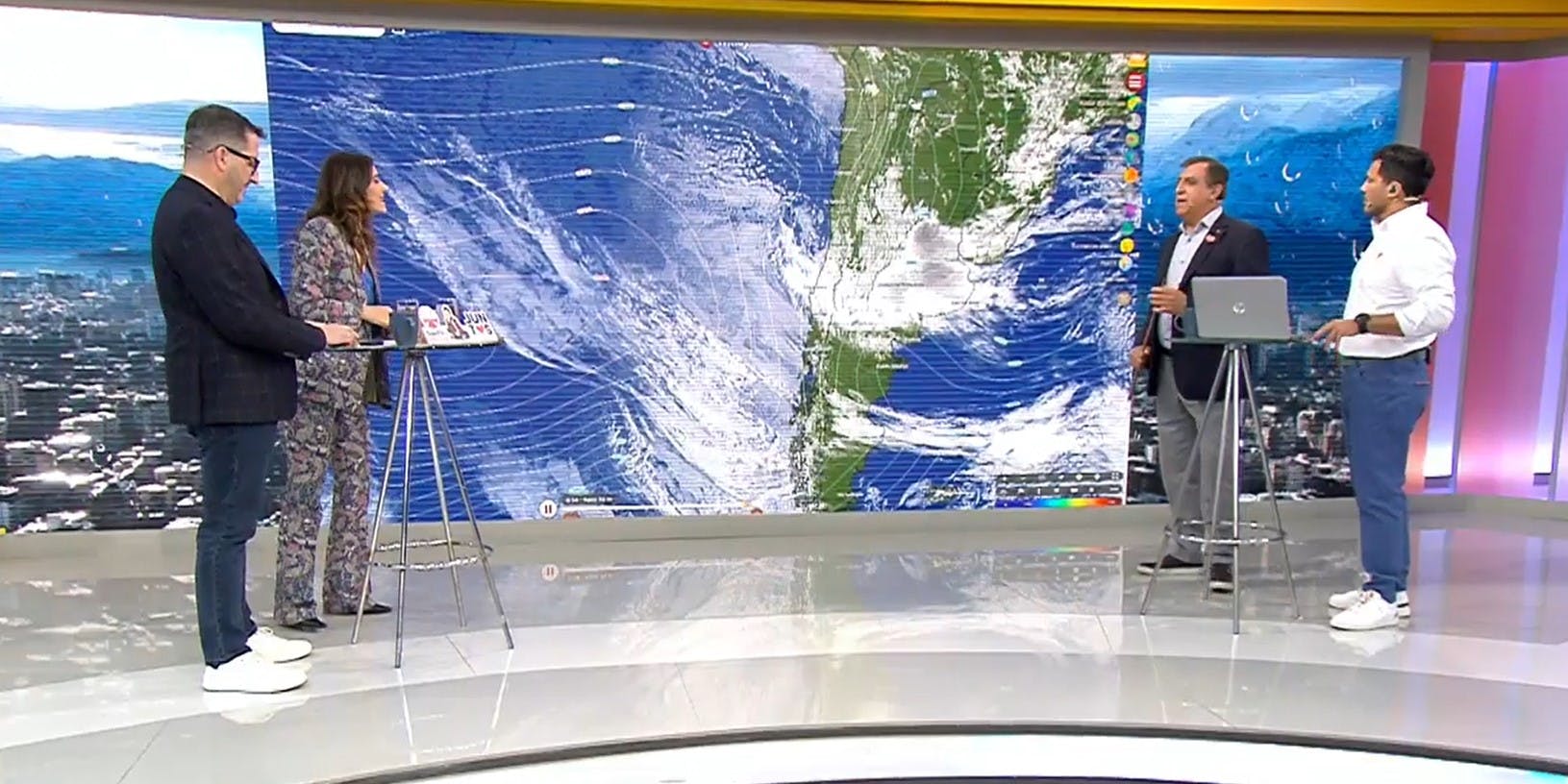 Atención: Se esperan chubascos y viento para esta tarde