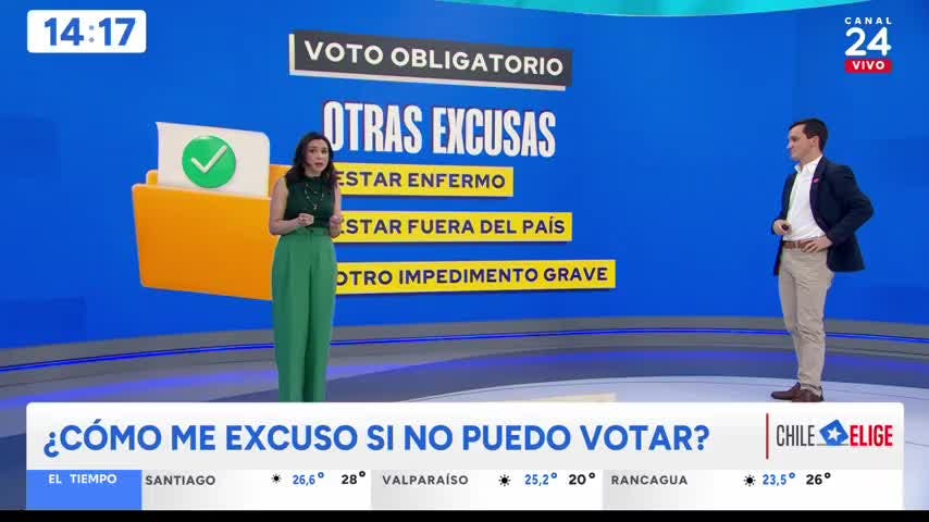 ¿Cómo acredito que no puedo ir a votar? revisa las excusas 