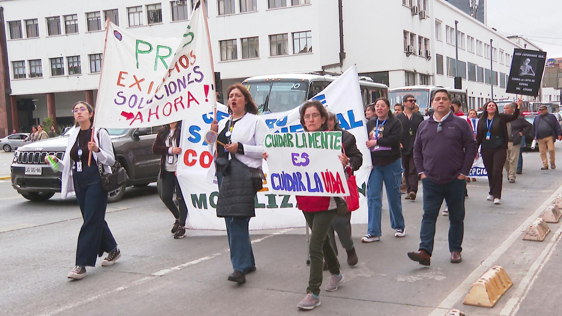 Paro de la salud mental pública cumplió 25 días
