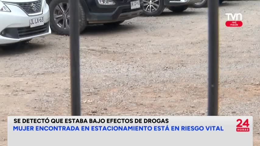 Mujer encontrada en estacionamiento permanece en riesgo vital