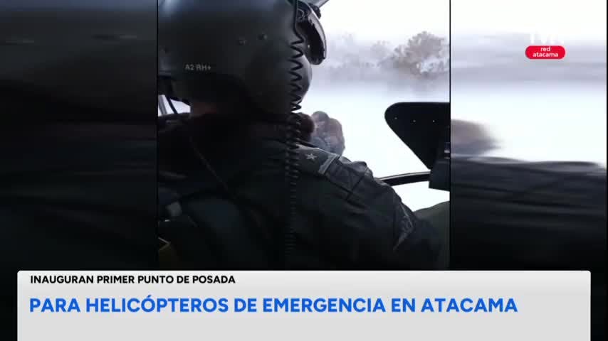 Inauguran primera posada de emergencia para helicópteros