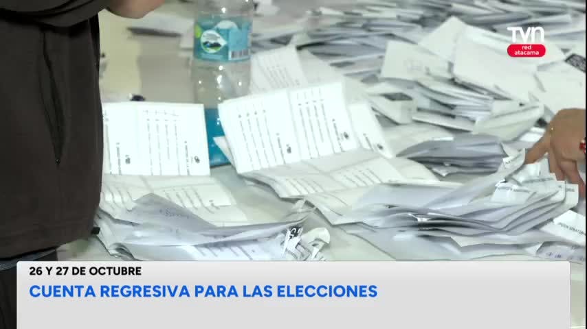 Cuenta regresiva para las elecciones