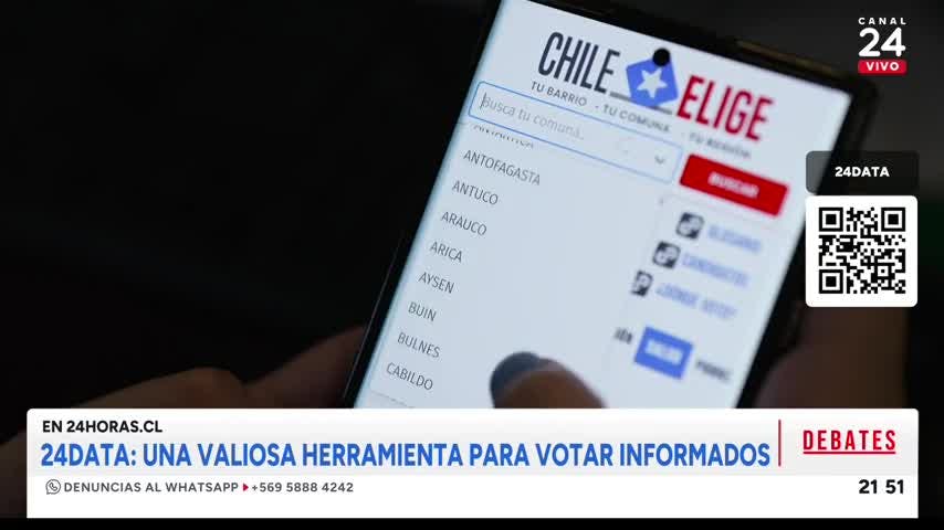 24Data: una valiosa herramienta para votar informados