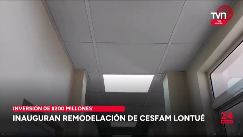 Inauguran remodelación de Cesfam de Lontué