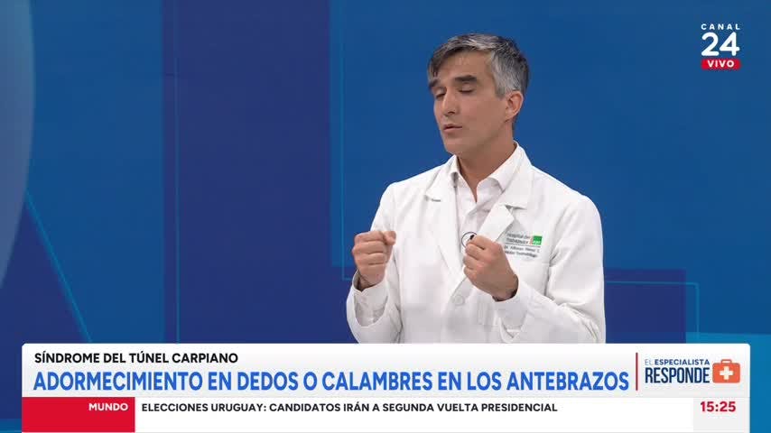 El Especialista responde: qué es y cómo afecta el Síndrome del túnel carpiano
