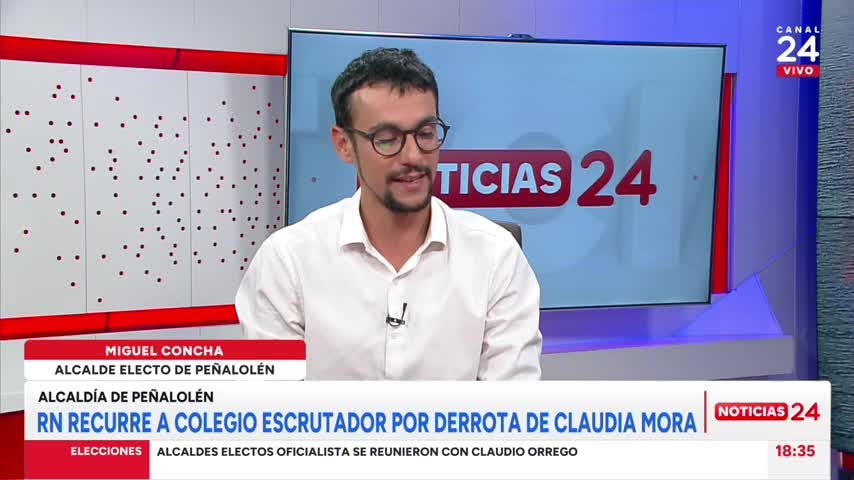 Alcalde electo de Peñalolén: “Tenemos la tranquilidad que no hay ningún tipo de irregularidad”
