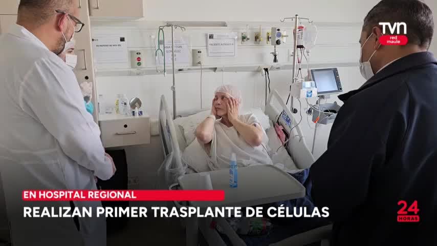 Realizan primer trasplante de células