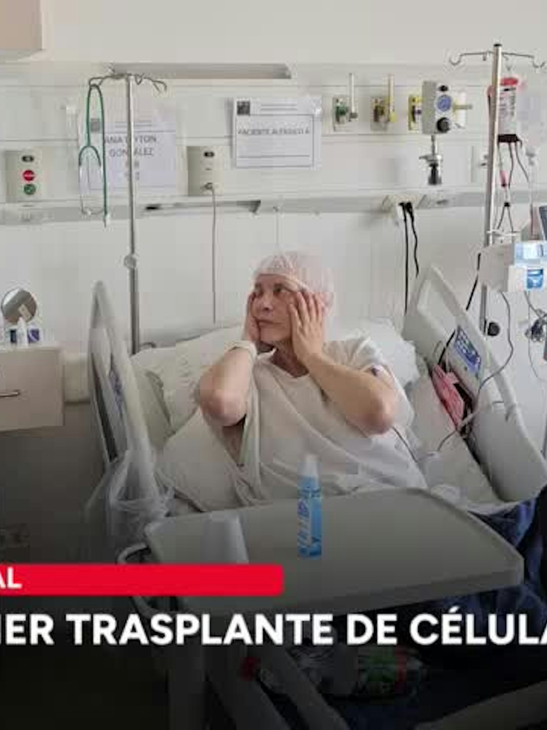 Realizan primer trasplante de células