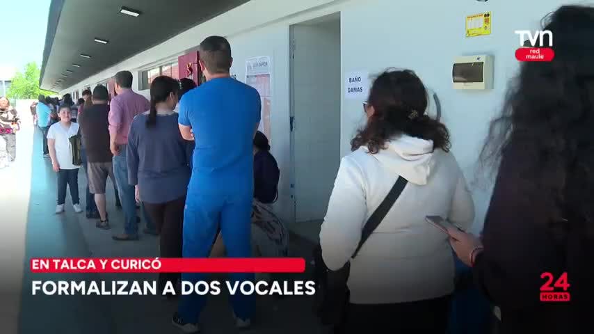 Formalizan a dos vocales en Talca y Curicó