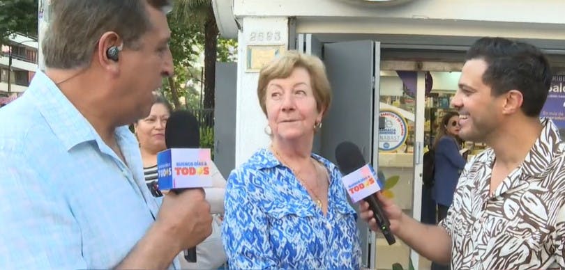 ¿De "Mi Nombre Es"?: El gran sentido del humor de vecina igual a Evelyn Matthei 
