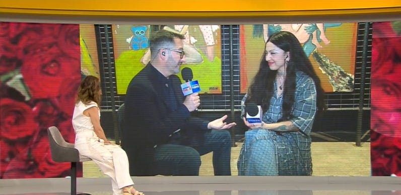Mon Laferte sobre su nueva exposición "Autopoiética": "Aprendí a ver el mundo a través de los ojos de mi hijo"