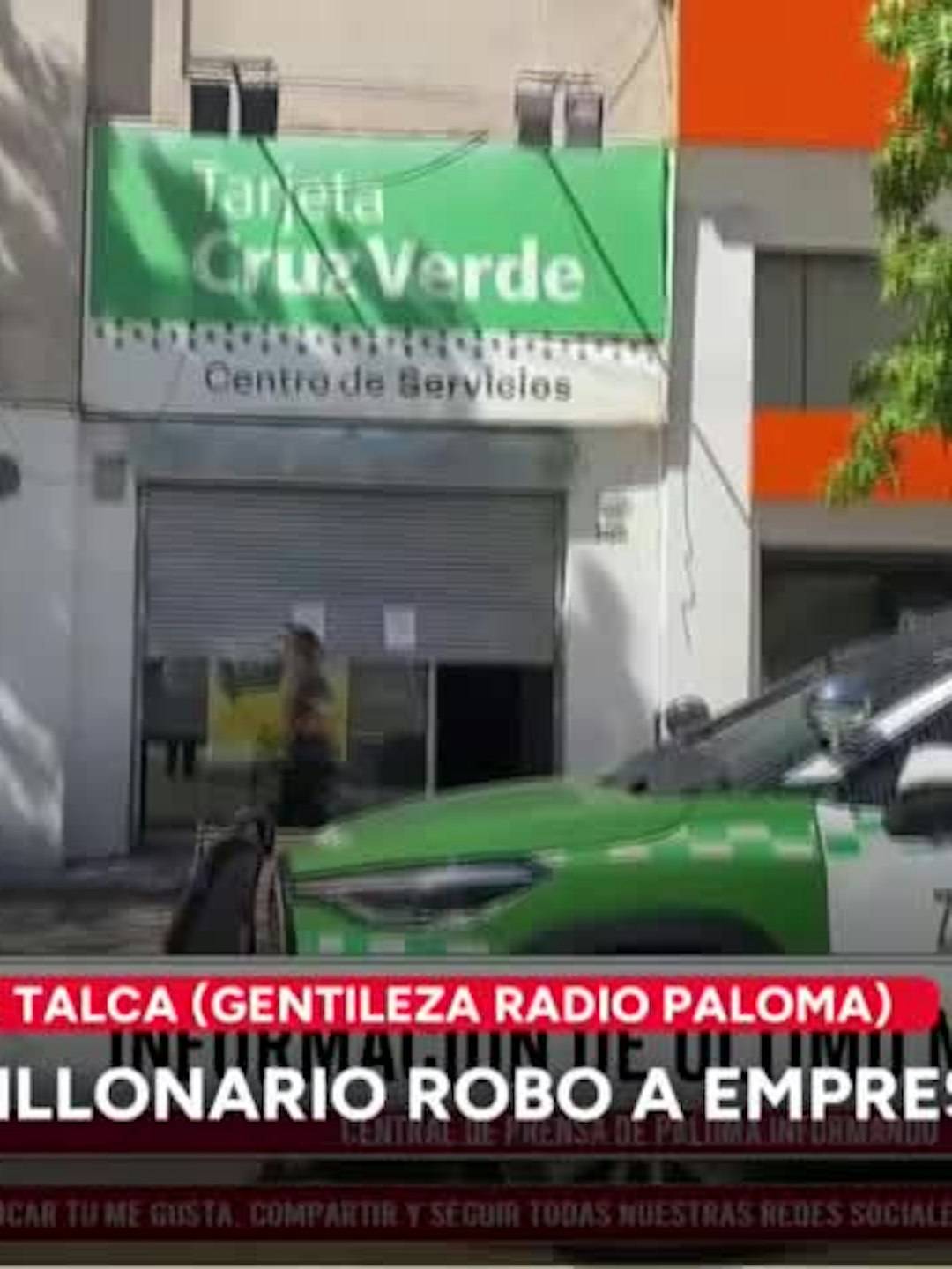 Investigan millonario robo a empresa en Talca