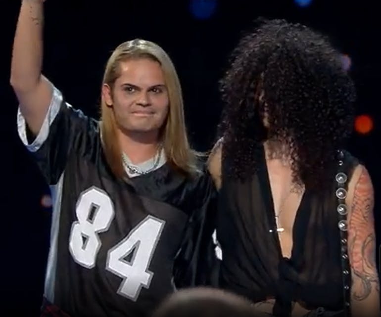 ¡Axl Rose y Slash llegan a Mi nombre es
