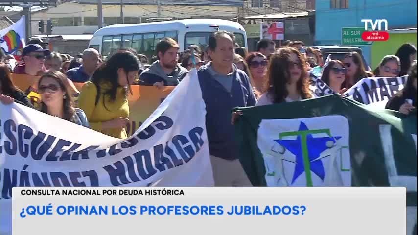 Votación por deuda histórica docente