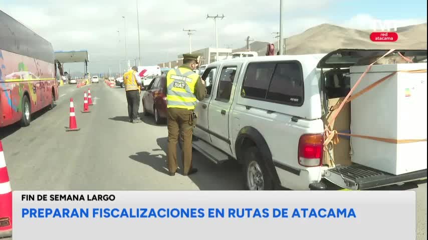 Fiscalizaciones durante el fin de semana largo