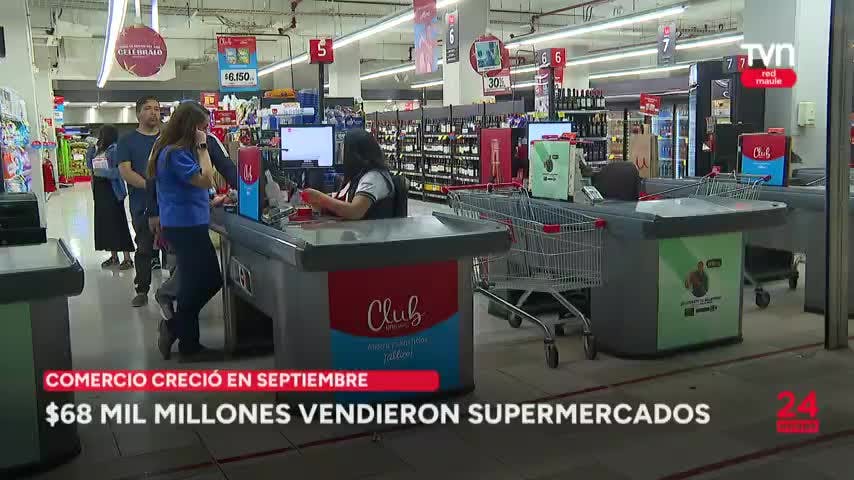 $68 mil millones vendieron supermercados en septiembre