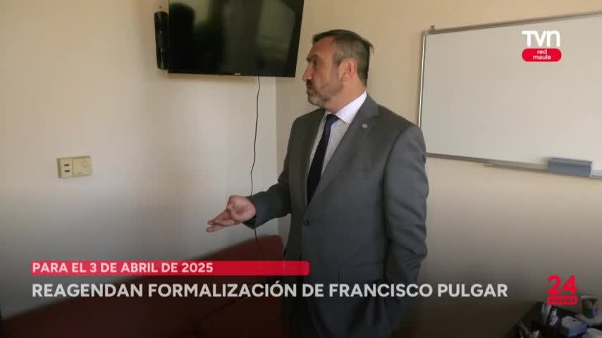 Reagendan formalización de Francisco Pulgar