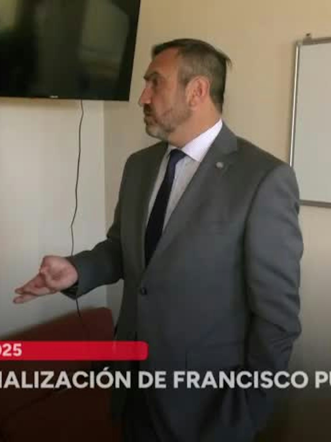 Reagendan formalización de Francisco Pulgar
