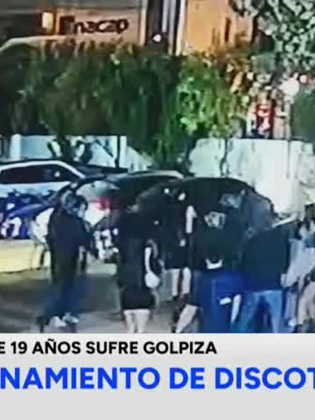 Registro revela nueva agresión en local nocturno