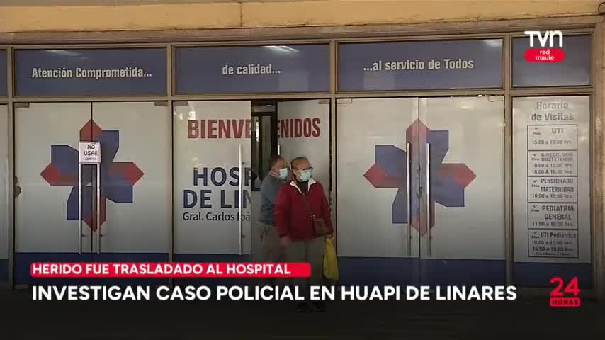 Investigan caso policial en Linares