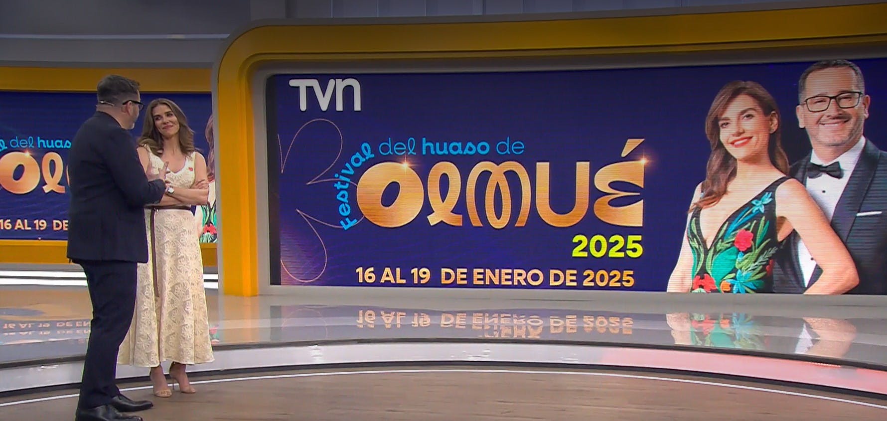 ¡Eduardo Fuentes y María Luisa Godoy animarán el Festival del Huaso de Olmué 2025!