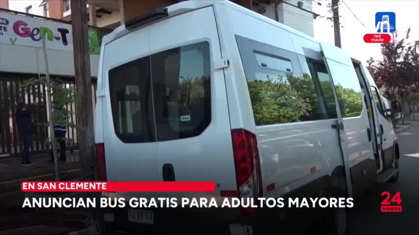 Anuncian bus gratis para adultos mayores