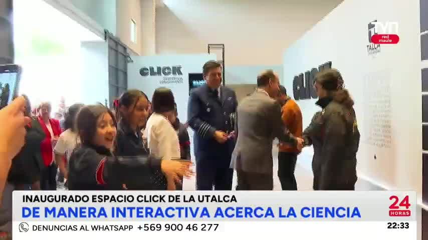 Universidad de Talca inauguro espacio Click