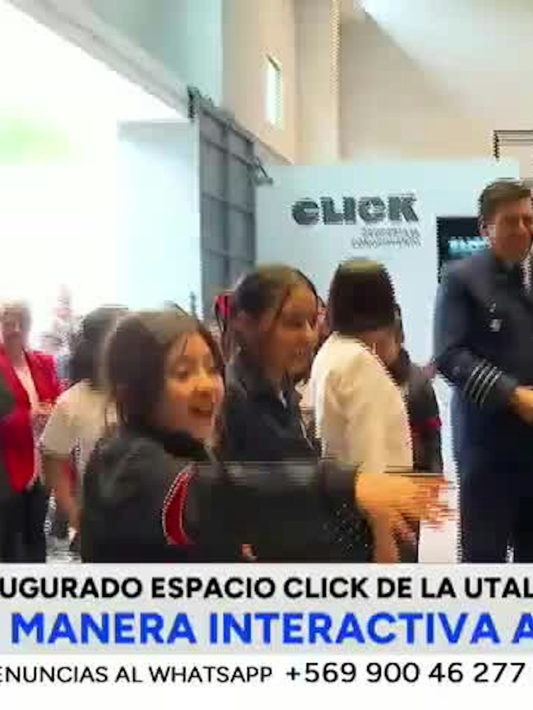 Universidad de Talca inauguro espacio Click