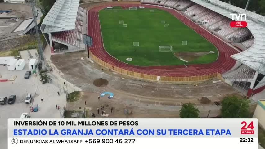 Estadio La Granja inicia su tercera etapa