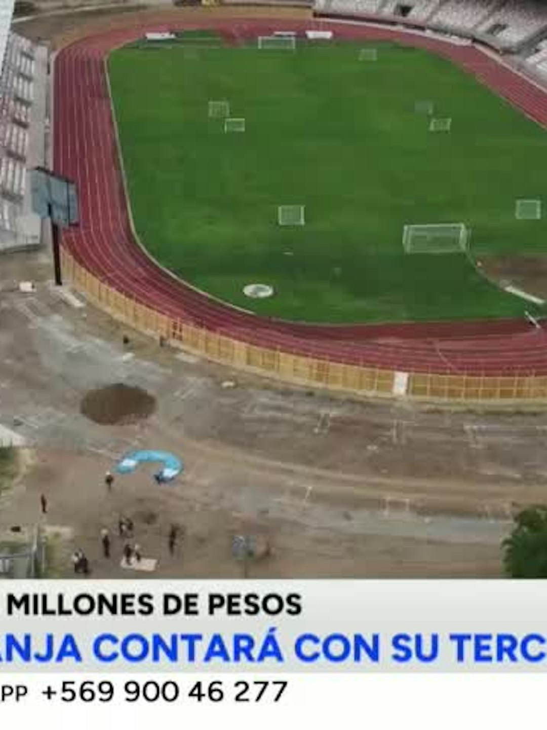 Estadio La Granja inicia su tercera etapa