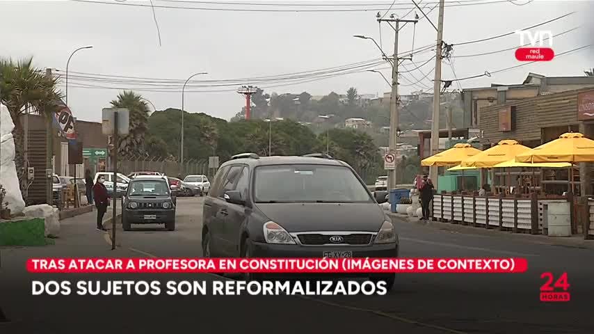 Dos sujetos son reformalizados por ataque a profesora