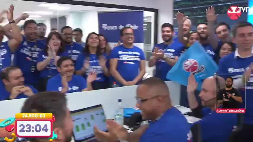 Teletón 2024: María Luisa Godoy está desde la casa matriz Banco de Chile