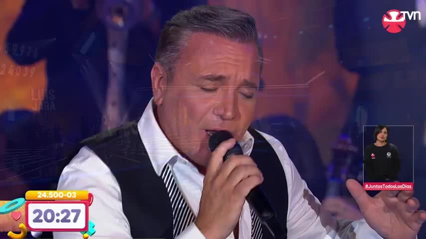 ¡Grandes éxitos de la música latina en la voz de Luis Jara desde el Teatro Teletón