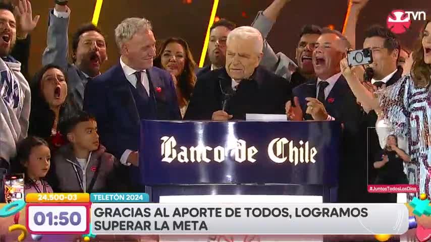 Teletón 2024: ¡Chile lo hizo de nuevo y llegamos a la meta!