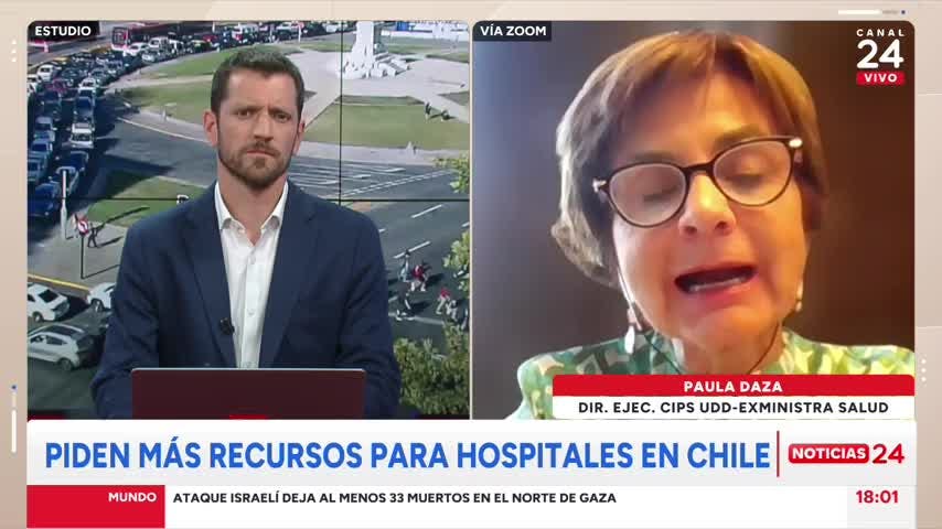 Exsubsecretaria Daza: “La situación aguda que tienen los hospitales públicos es tremendamente grave”