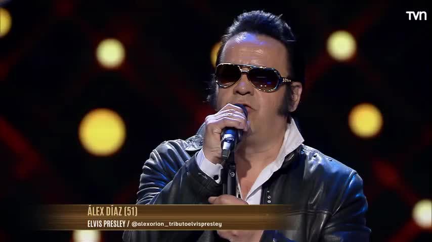 Elvis encantó e hizo reír al jurado