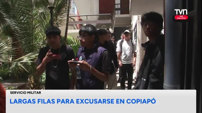 Jóvenes buscan excusarse del servicio militar