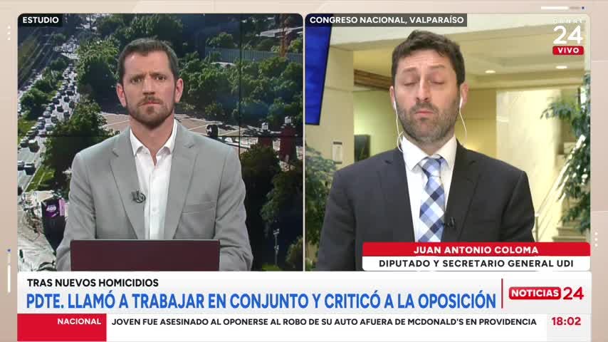 “El Gobierno lo ha hecho mal en seguridad, el principal responsable es el Presidente Boric”
