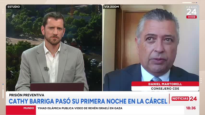 Consejero CDE y prisión preventiva a Cathy Barriga: “La explicación está dada por nuevos antecedentes en una investigación dinámica”