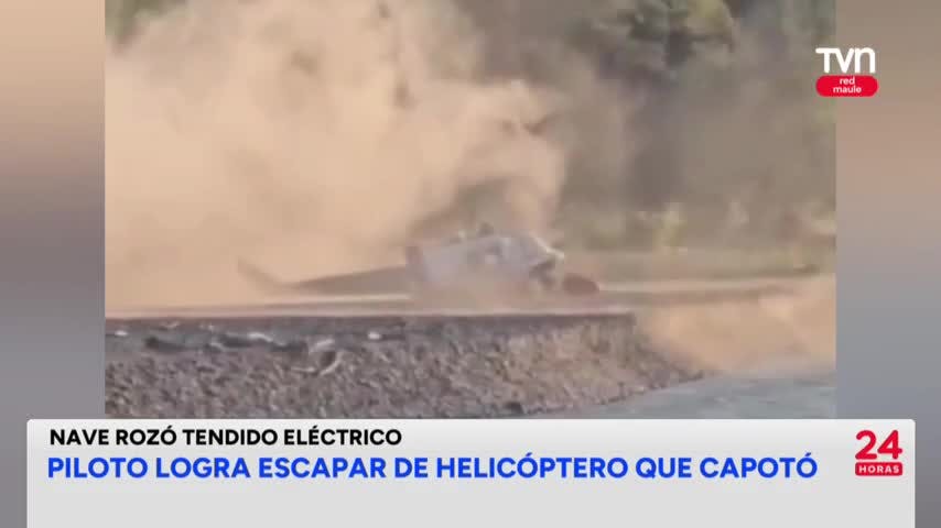 Investigan accidente que involucró a helicóptero