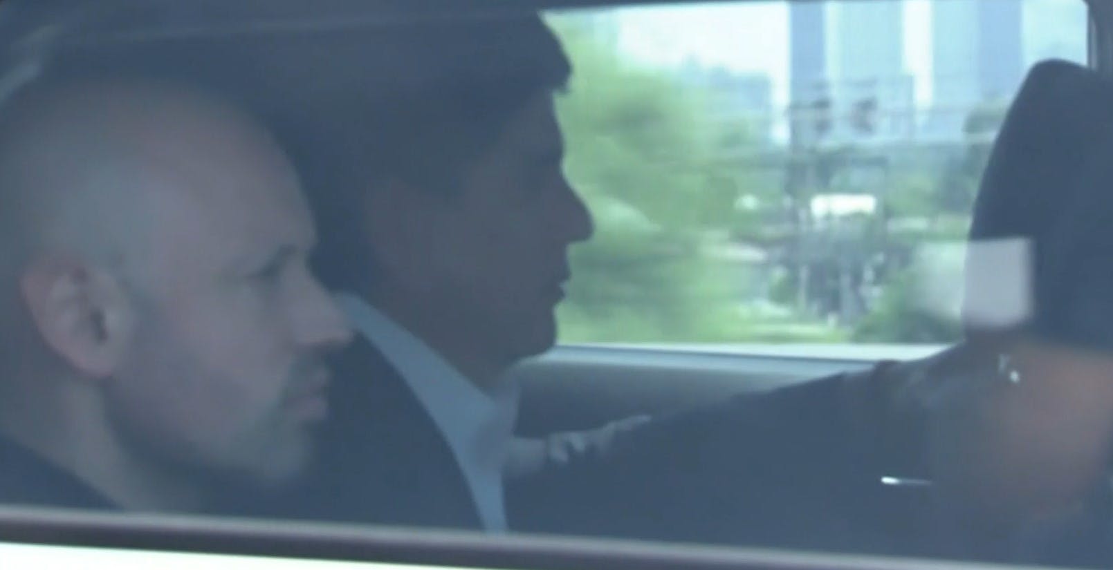 Las nuevas imágenes de la detención de Manuel Monsalve rumbo a Santiago