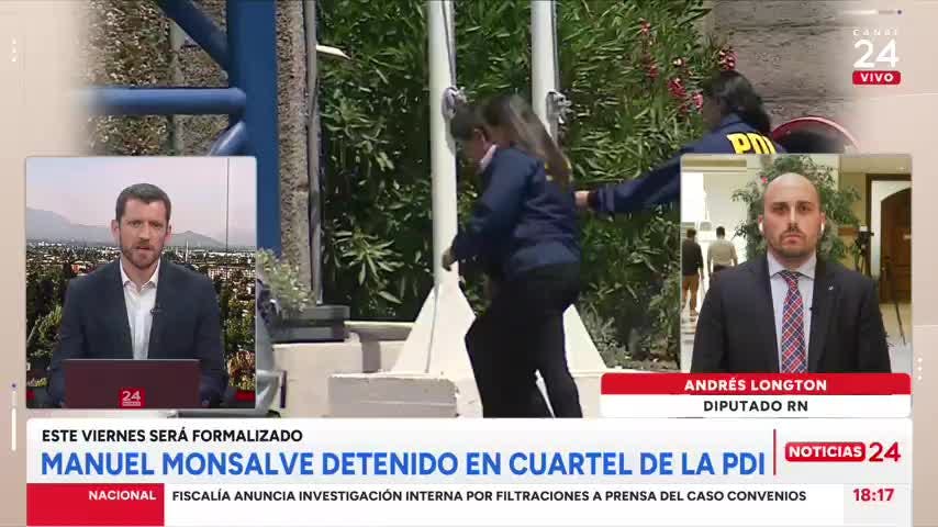 Diputado Longton y detención de Manuel Monsalve: “El Presidente sigue usando frases para el bronce”
