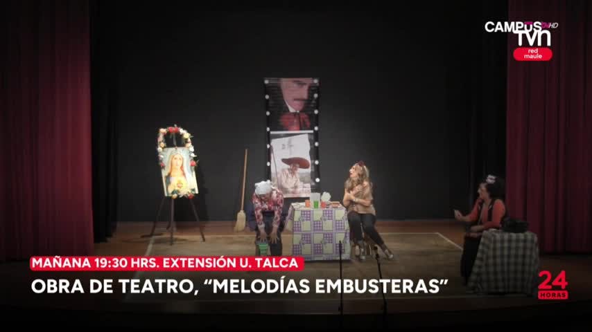 Este viernes se presentará obra, Melodías embusteras