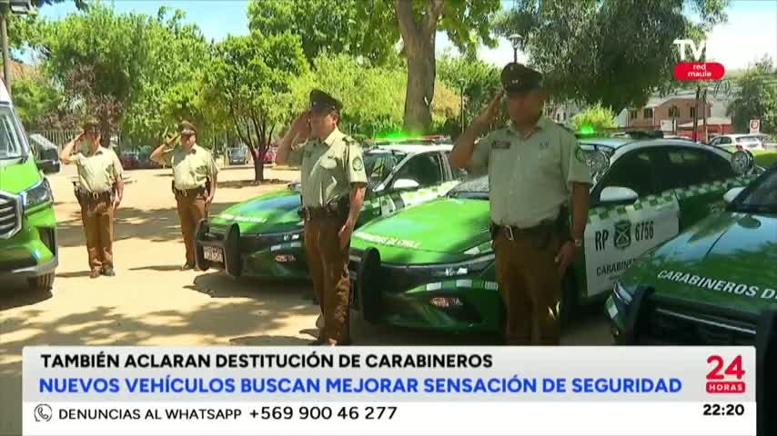 Con nuevos vehículos: Buscan mejorar sensación de seguridad