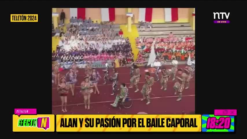 Alan Pereira, el Rey del Baile Caporal