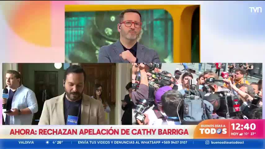 Cathy Barriga seguirá en prisión preventiva en la Cárcel de San Miguel